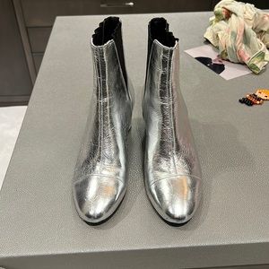Rebecca Minkoff Silver Boots